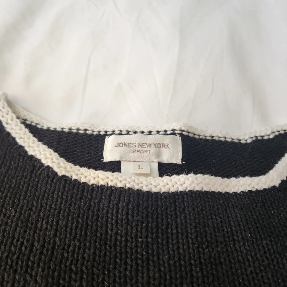 Jones New York Cotton Sweater - Picture 3 of 3